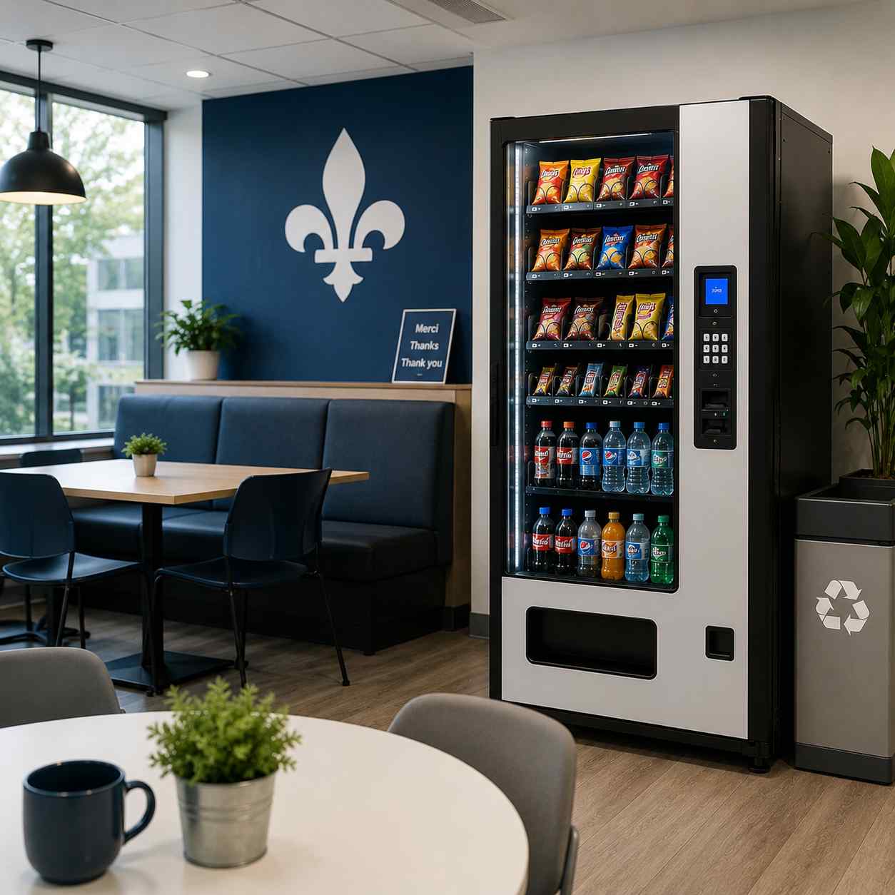 vending machine installation
